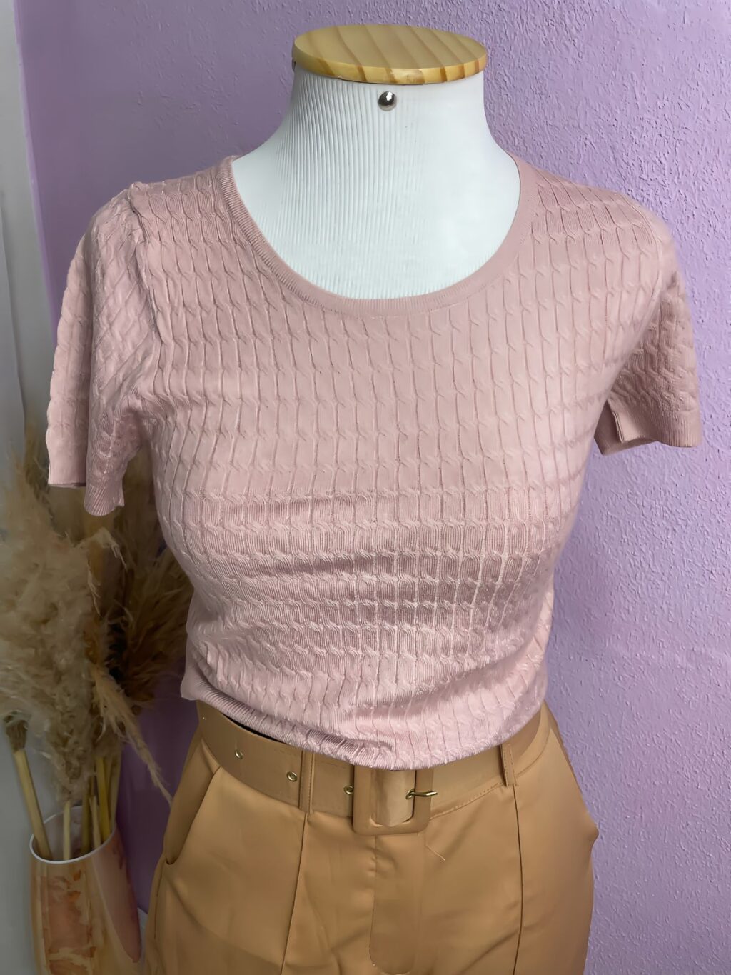 Blusa manga rose